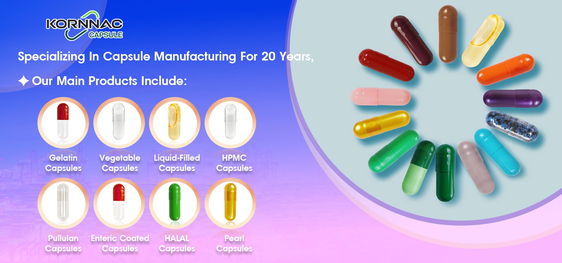 KornnacCaps Empty Capsules Main Products